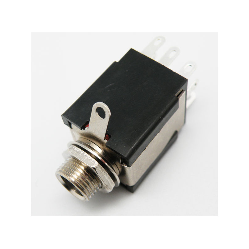 CONECTOR JACK 6 5 MONO HEMBRA CHASIS CTO  ABIERTO