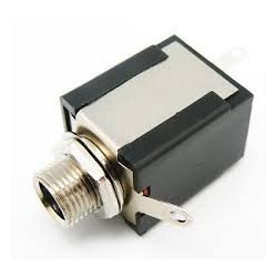 CONECTOR JACK 6 5 MONO HEMBRA CHASIS CTO  ABIERTO