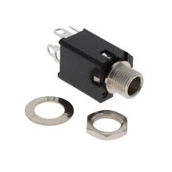 CONECTOR JACK 6 5 MONO HEMBRA CHASIS CTO  ABIERTO