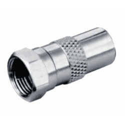 ADAPTADOR F MACHO A TV MACHO 9 5MM