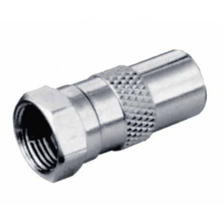 ADAPTADOR F MACHO A TV MACHO 9 5MM