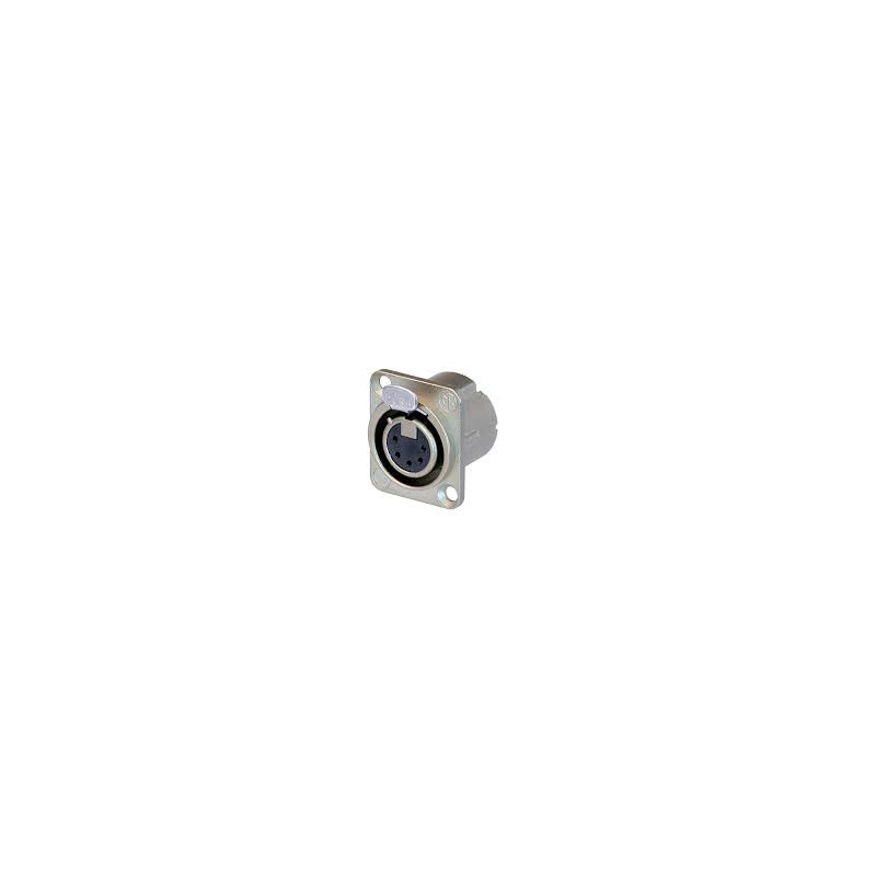 CONECTOR CANON CHASIS 5 PINES NEUTRIK NC5FD-LX CONECTOR CANON CHASIS 5 PINES NEUTRIK NC5FD-LX