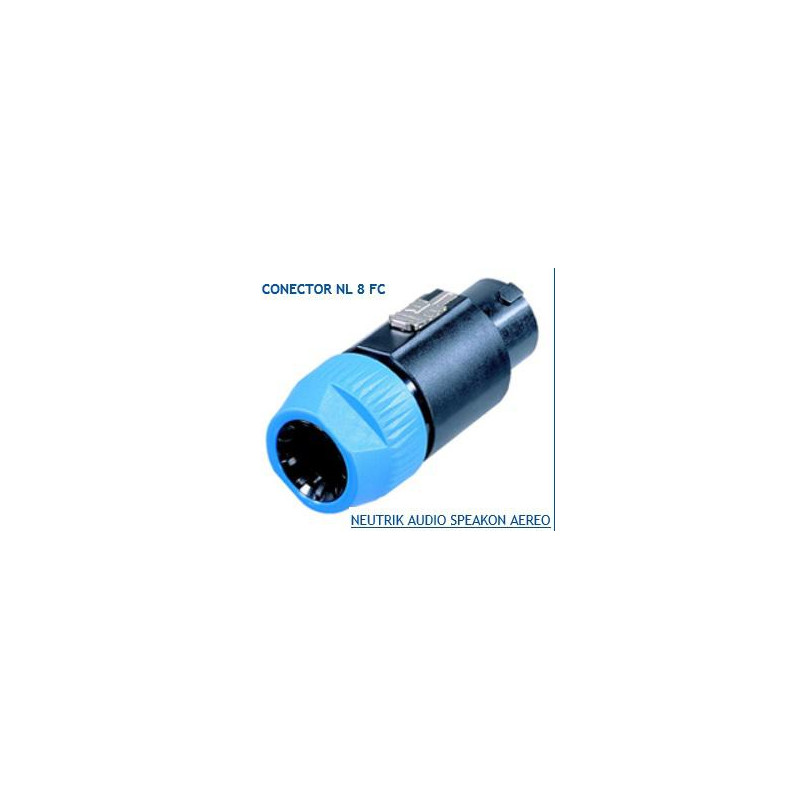 CONECTOR SPEAKON NL8