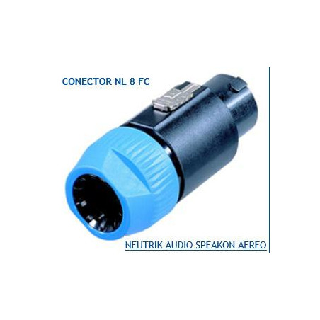 CONECTOR SPEAKON NL8