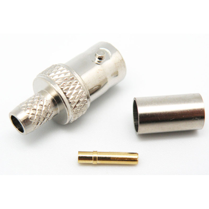 CONECTOR BNC HEMBRA CRIMPAR RG59/RG62 CONECTOR BNC HEMBRA CRIMPAR RG59/RG62
