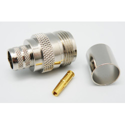 CONECTOR *N* HEMBRA CRIMPAR RG213