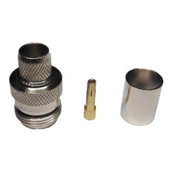CONECTOR *N* HEMBRA CRIMPAR RG213