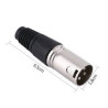 CONECTOR CANON 3 PINES MACHO