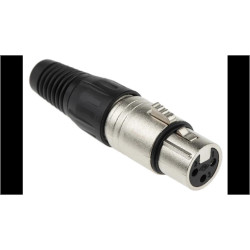 CONECTOR CANON 3 PINES HEMBRA