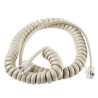 CABLE RIZADO 4P4C 1 8m MARFIL