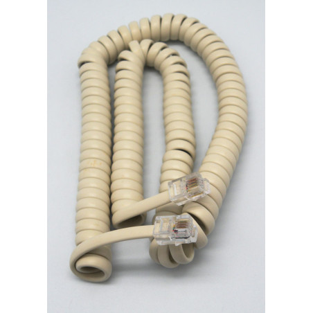 CABLE RIZADO 4 VIAS 3 5m MARFIL