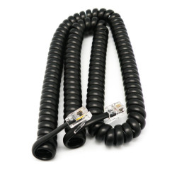 CABLE RIZADO 4 VIAS 3 5m NEGRO