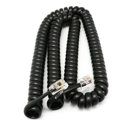 CABLE RIZADO 4 VIAS 3 5m NEGRO