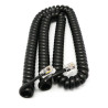 CABLE RIZADO 4 VIAS 3 5m NEGRO