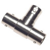CONECTOR BNC EN T 3 HEMBRAS