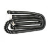 CABLE RIZADO 4 VIAS 7 5m NEGRO