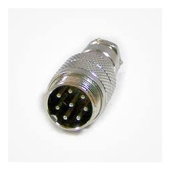 CONECTOR MICRO MACHO AEREO 8P