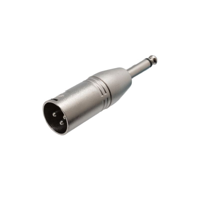 ADAPTADOR 6 4 MONO MACHO A XLR 3P MICRO MACHO META ADAPTADOR 6 4 MONO MACHO A XLR 3P MICRO MACHO META