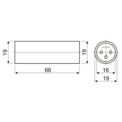 ADAPTADOR 3P MICRO MACHO-MACHO