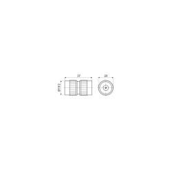 ADAPTADOR CONECTOR N DOBLE MACHO