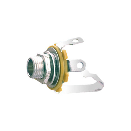 CONECTOR JACK 6 5 CHASIS HEMBRA STEREO  METALICO