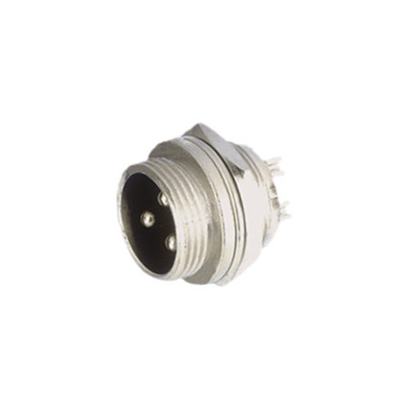 CONECTOR MICRO EMISORA CHASIS 3 PINES SOLDAR