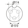 CONECTOR MICRO EMISORA CHASIS 3 PINES SOLDAR