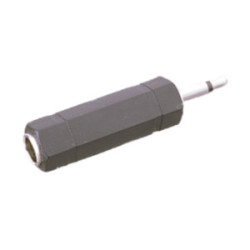 ADAPTADOR JACK 3 5 MONO M - 6 5 HEMBRA
