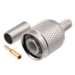 CONECTOR TNC MACHO CRIMPAR RG58