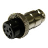 CONECTOR MICRO AEREO 7P HEMBRA