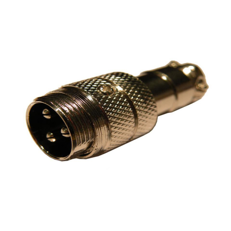 CONECTOR MICRO MACHO 3 PINES AEREO