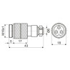 CONECTOR MICRO MACHO 2P