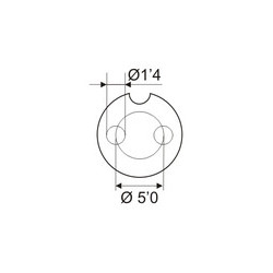 CONECTOR MICRO MACHO 2P