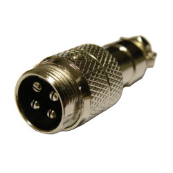 CONECTOR MICRO MACHO AEREO 4 PIN