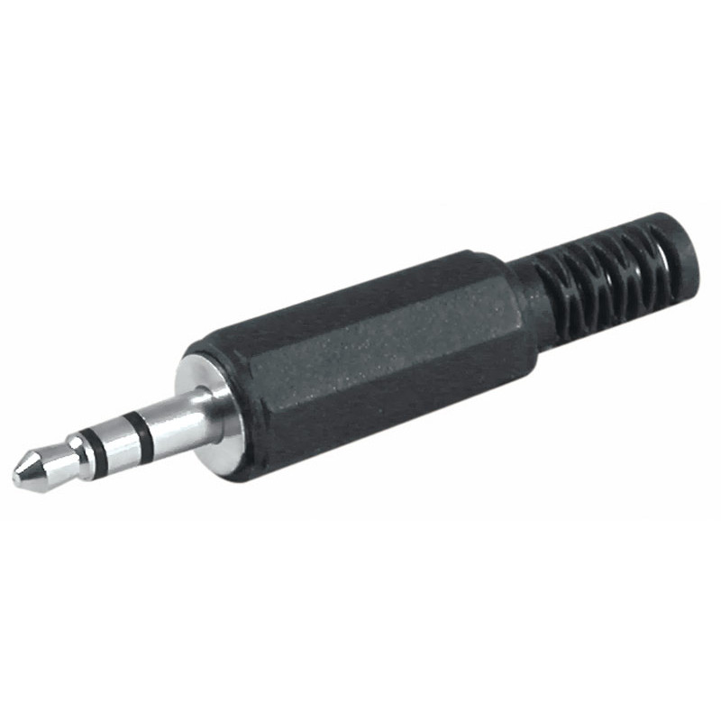 CONECTOR JACK 3 5 ESTEREO MACHO AEREO PLASTICO CONECTOR JACK 3 5 ESTEREO MACHO AEREO PLASTICO