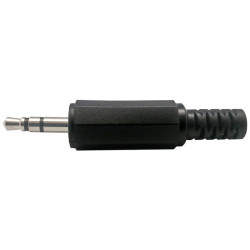 CONECTOR JACK 3 5 ESTEREO MACHO AEREO PLASTICO
