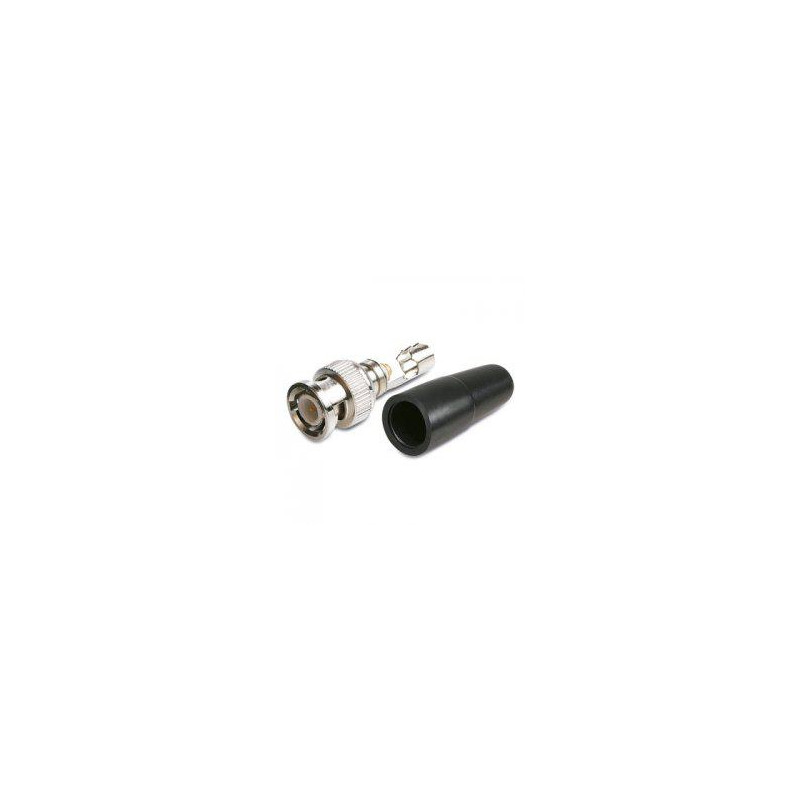 CONECTOR BNC MACHO BRIDA-TORNILLO CONECTOR BNC MACHO BRIDA-TORNILLO