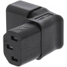CONECTOR SCHUKO HEMBRA ACODADA