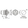 CONECTOR MICRO CHASIS MICRO 6P