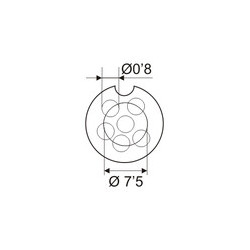 CONECTOR MICRO CHASIS MICRO 6P