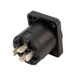 CONECTOR SPEAKON CHASIS 4 PINES NEUTRIK NL4MPXX