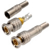 CONECTOR BNC MACHO SOLDAR HQ  C/MUELLE