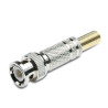 CONECTOR BNC MACHO SOLDAR HQ  C/MUELLE