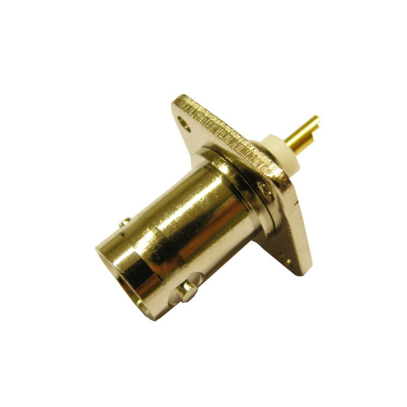 CONECTOR BNC HEMBRA CHASIS TEFLON UG290 CONECTOR BNC HEMBRA CHASIS TEFLON UG290