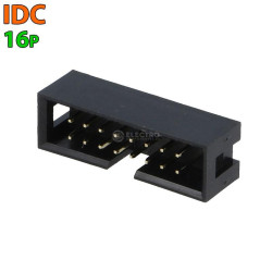 CONECTOR IDC MACHO CHASIS 16 VIAS