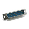 CONECTOR SUB-D 25P MACHO PARA CABLE PLANO