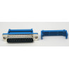 CONECTOR SUB-D 25P MACHO PARA CABLE PLANO