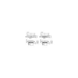 CONECTOR SUB D MACHO 9P C/PLANO