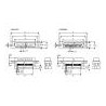 CONECTOR SUB D MACHO 9P C/PLANO