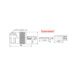 CONECTOR *N* HEMBRA CRIMPAR RG58/U